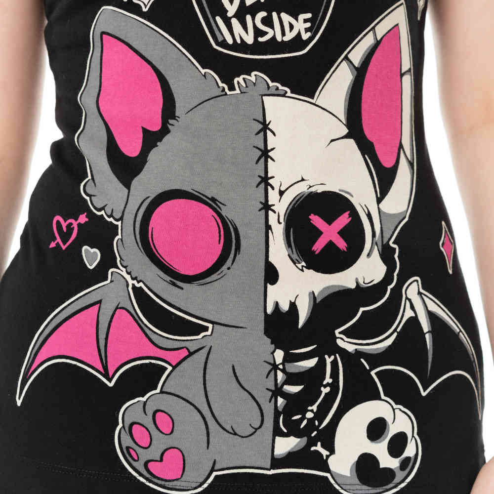 Cupcake Cult - Bat Potion Dames Tshirt - Zwart